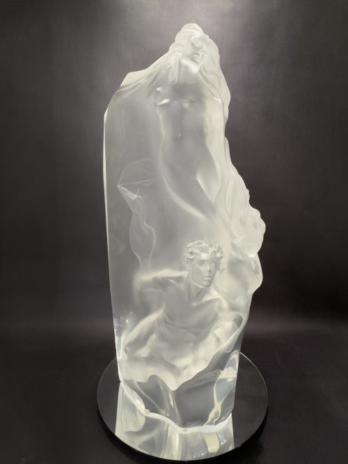 The Divine Milieu by Frederick Hart at Art Leaders Gallery. Acrylic figurative sculpture.
