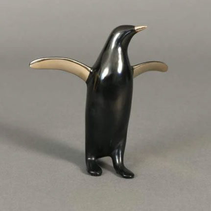 Classic Penguin Sculpture 376 by Loet Vanderveen at Art Leaders Gallery, voted “Michigan’s Best Fine Art Gallery” is located in the heart of West Bloomfield. This full service fine art gallery is the destination for all your art and custom picture framing needs. Our extensive inventory of art includes styles ranging from contemporary to traditional. The gallery represents international, national and emerging new talent as well as local Michigan artists.