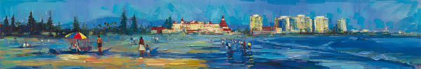 Coronado Beach Walks by Michael Flohr at Art Leaders Gallery, voted “Michigan’s Best Fine Art Gallery” is located in the heart of West Bloomfield. This full service fine art gallery is the destination for all your art and custom picture framing needs. Our extensive inventory of art includes styles ranging from contemporary to traditional. The gallery represents international, national, and emerging new talent as well as local Michigan artists.