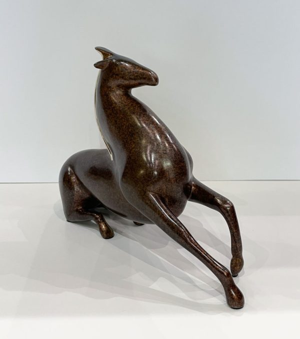 Horse, Stallion Sculpture 148 by Loet Vanderveen at Art Leaders