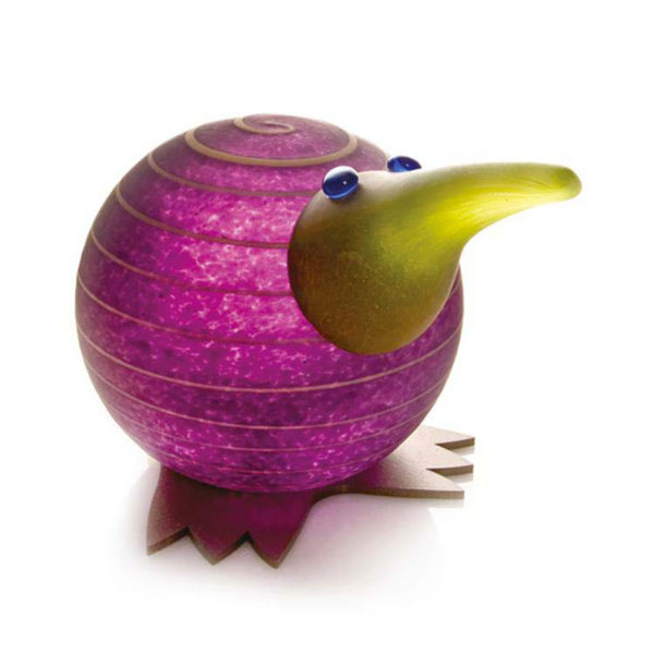"Kiwi Paperweight" in Purple by Borowski Glass Studio. Art Leaders Gallery, voted “Michigan’s Best Fine Art Gallery” is located in the heart of West Bloomfield. This full service fine art gallery is the destination for all your art and custom picture framing needs. Our extensive inventory of art includes styles ranging from contemporary to traditional. The gallery represents international, national, and emerging new talent as well as local Michigan artists.