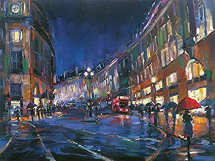 London Rain by Michael Flohr at Art Leaders Gallery, voted “Michigan’s Best Fine Art Gallery” is located in the heart of West Bloomfield. This full service fine art gallery is the destination for all your art and custom picture framing needs. Our extensive inventory of art includes styles ranging from contemporary to traditional. The gallery represents international, national, and emerging new talent as well as local Michigan artists.