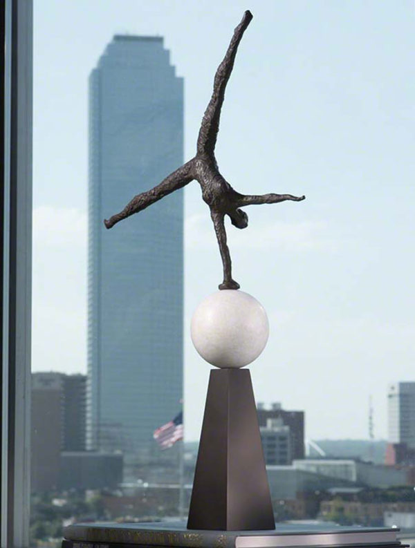 "Modern Acrobat Sculpture – 8.80578" by Global Views Studio at Art Leaders Gallery, voted “Michigan’s Best Fine Art Gallery” is located in the heart of West Bloomfield. This full service fine art gallery is the destination for all your art and custom picture framing needs. Our extensive inventory of art includes styles ranging from contemporary to traditional. The gallery represents international, national, and emerging new talent as well as local Michigan artists.