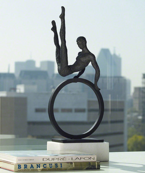 "Modern Gymnast Sculpture – 8.80333" by Global Views Studio at Art Leaders Gallery, voted “Michigan’s Best Fine Art Gallery” is located in the heart of West Bloomfield. This full service fine art gallery is the destination for all your art and custom picture framing needs. Our extensive inventory of art includes styles ranging from contemporary to traditional. The gallery represents international, national, and emerging new talent as well as local Michigan artists.