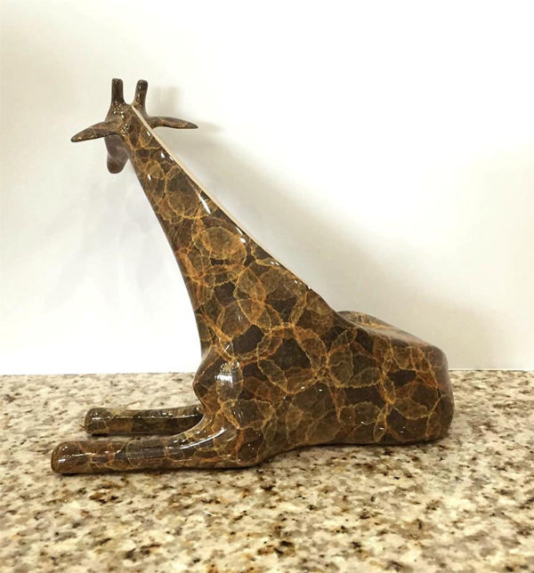 Small Jewel Giraffe Sculpture 506J by Loet Vanderveen at Art Leaders Gallery, voted “Michigan’s Best Fine Art Gallery” is located in the heart of West Bloomfield. This full service fine art gallery is the destination for all your art and custom picture framing needs. Our extensive inventory of art includes styles ranging from contemporary to traditional. The gallery represents international, national and emerging new talent as well as local Michigan artists.