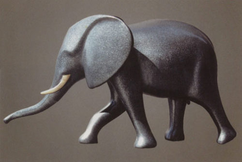 Studio Elephant Sculpture 397 by Loet Vanderveen at Art Leaders Gallery, voted “Michigan’s Best Fine Art Gallery” is located in the heart of West Bloomfield. This full service fine art gallery is the destination for all your art and custom picture framing needs. Our extensive inventory of art includes styles ranging from contemporary to traditional. The gallery represents international, national and emerging new talent as well as local Michigan artists.