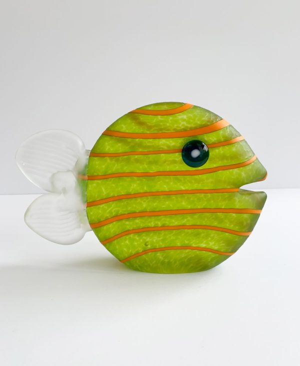 Snippy Tall Fish by Borowski Glass Studio. Art Leaders Gallery -