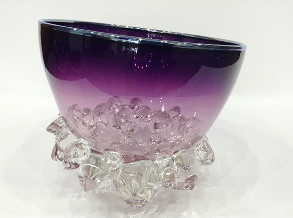 Amethyst & Plum Purple Thorn Bowl by Andrew Madvin at Art Leaders Gallery, voted “Michigan’s Best Fine Art Gallery” is located in the heart of West Bloomfield. This full service fine art gallery is the destination for all your art and custom picture framing needs. Our extensive inventory of art includes styles ranging from contemporary to traditional. The gallery represents international, national, and emerging new talent as well as local Michigan artists.