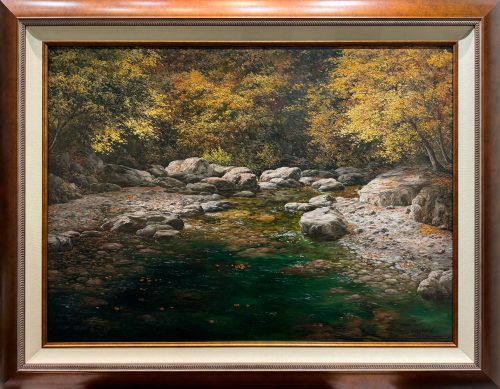River's End by M.S. Park at Art Leaders Gallery, voted “Michigan’s Best Fine Art Gallery” is located in the heart of West Bloomfield. This full service fine art gallery is the destination for all your art and custom picture framing needs. Our extensive inventory of art includes styles ranging from contemporary to traditional. The gallery represents international, national and emerging new talent as well as local Michigan artists.