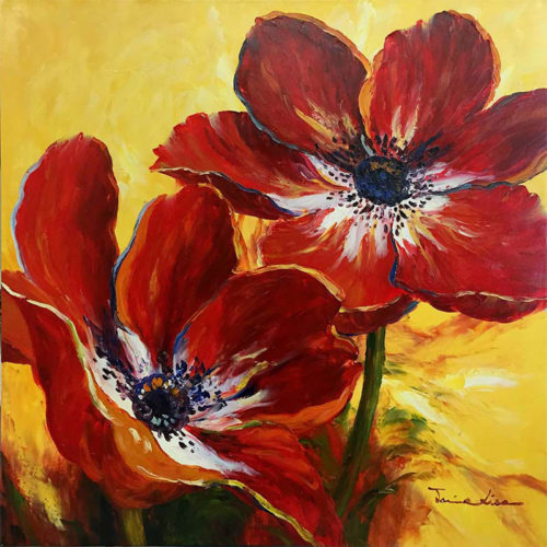 Red Poppies by Jamie Lisa at Art Leaders Gallery, voted “Michigan’s Best Fine Art Gallery” is located in the heart of West Bloomfield. This full service fine art gallery is the destination for all your art and custom picture framing needs. Our extensive inventory of art includes styles ranging from contemporary to traditional. The gallery represents international, national, and emerging new talent as well as local Michigan artists.