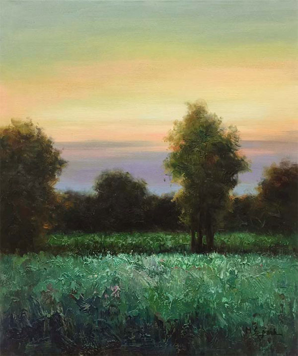Twilight by M.S. Park at Art Leaders Gallery, voted “Michigan’s Best Fine Art Gallery” is located in the heart of West Bloomfield. This full service fine art gallery is the destination for all your art and custom picture framing needs. Our extensive inventory of art includes styles ranging from contemporary to traditional. The gallery represents international, national and emerging new talent as well as local Michigan artists.