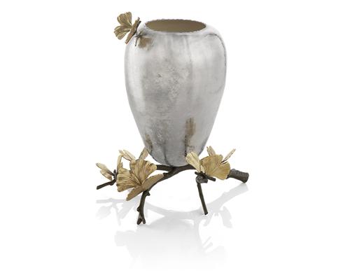 Butterfly Ginkgo Vase, Item #175752