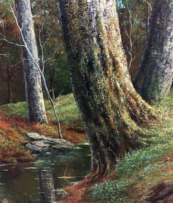 Forest Creek by Bacci, Detail