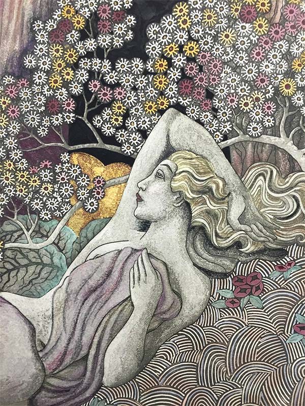 Fragrance of the Woods by William Randall, Detail