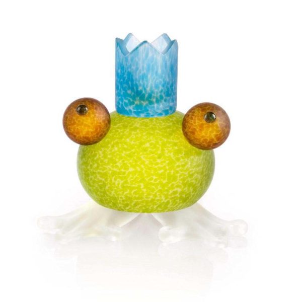 Frosch/Frog Candleholder: 24-01-56 in Lime Green