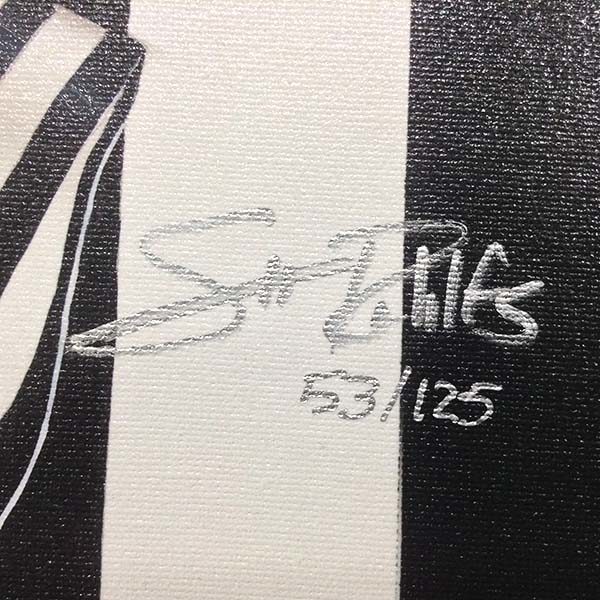 Parallel Lines by Scott Rohlfs, Signature