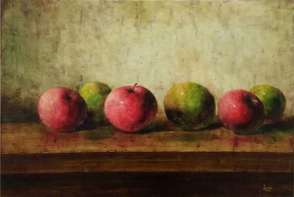 Red and Green Apples by Lang, Overview