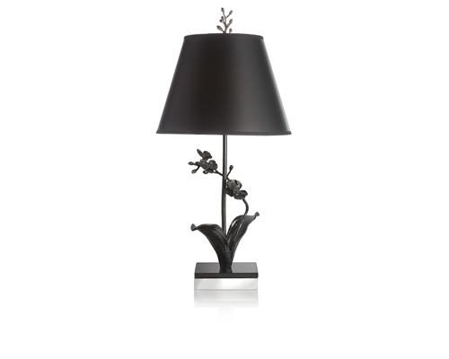 Black Orchid Table Lamp, Item #411401