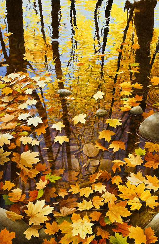 Autumn Leaves II by Alexander Volkov