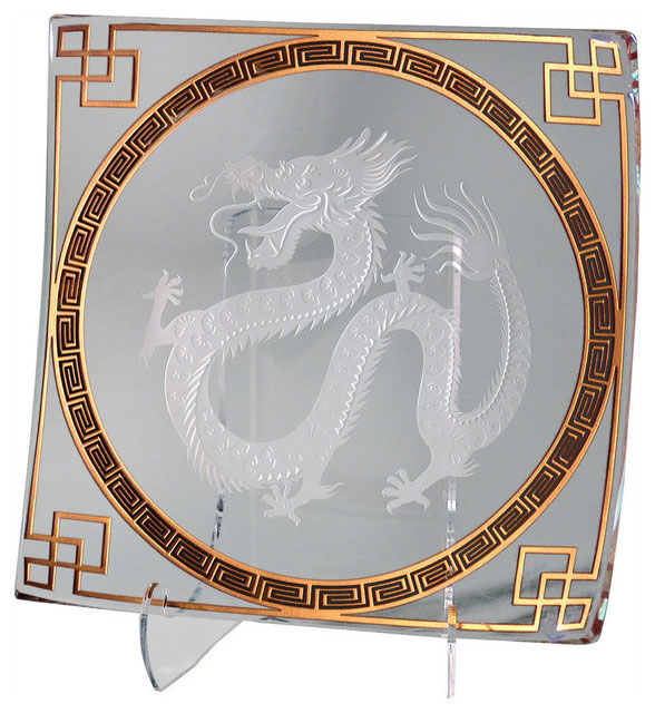 Year of the Dragon Platter by Stephen Schlanser at Art Leaders Gallery - Michigan's Finest Art Gallery