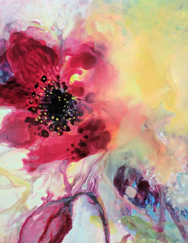 Floral Fusion by S. S. Ryan, Detail