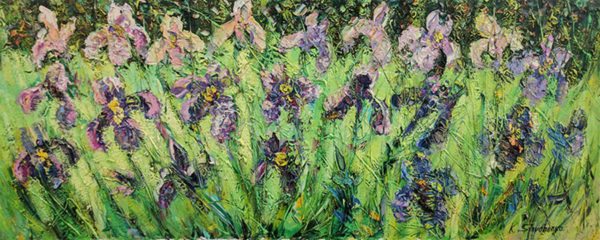 "Sunny Irises" by Konstantin Savchenko at Art Leaders Gallery, voted “Michigan’s Best Fine Art Gallery” is located in the heart of West Bloomfield. This full service fine art gallery is the destination for all your art and custom picture framing needs. Our extensive inventory of art includes styles ranging from contemporary to traditional. The gallery represents international, national, and emerging new talent as well as local Michigan artists.