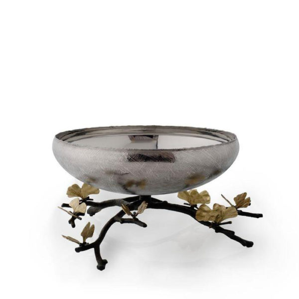 Butterfly Ginkgo Centerpiece Bowl (Small) by Michael Aram at Art Leaders Gallery