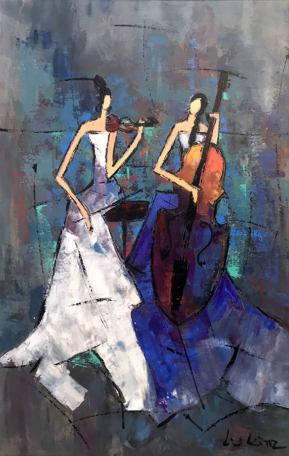 Duet by Lia Kim at Art Leaders Gallery, voted “Michigan’s Best Fine Art Gallery” is located in the heart of West Bloomfield. This full service fine art gallery is the destination for all your art and custom picture framing needs. Our extensive inventory of art includes styles ranging from contemporary to traditional. The gallery represents international, national, and emerging new talent as well as local Michigan artists.