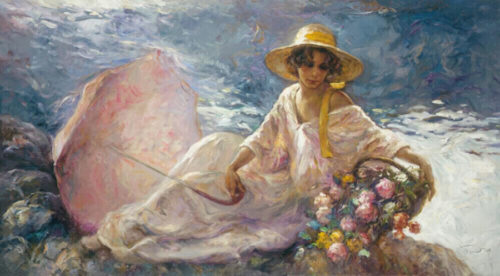 En La Orilla by Jose Royo at Art Leaders Gallery, voted “Michigan’s Best Fine Art Gallery” is located in the heart of West Bloomfield. This full service fine art gallery is the destination for all your art and custom picture framing needs. Our extensive inventory of art includes styles ranging from contemporary to traditional. The gallery represents international, national and emerging new talent as well as local Michigan artists.