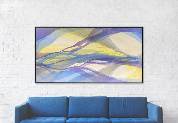 Abstract Painting in Interior