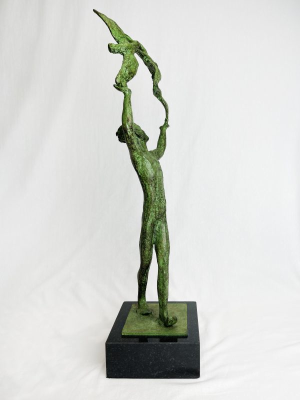 "Capturing Flight-Verdi Sculpture" by Global Views Studio at Art Leaders Gallery, voted “Michigan’s Best Fine Art Gallery” is located in the heart of West Bloomfield. This full service fine art gallery is the destination for all your art and custom picture framing needs. Our extensive inventory of art includes styles ranging from contemporary to traditional. The gallery represents international, national, and emerging new talent as well as local Michigan artists.