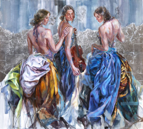 “Magical Island III” by Anna Razumovskaya at Art Leaders Gallery, voted “Michigan’s Best Fine Art Gallery” is located in the heart of West Bloomfield. This full service fine art gallery is the destination for all your art and custom picture framing needs. Our extensive inventory of art includes styles ranging from contemporary to traditional. The gallery represents international, national and emerging new talent as well as local Michigan artists.