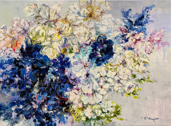 Collection of Florals Oil Painting