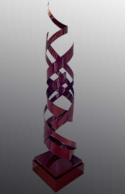 Red Twist by GEM at Art Leaders Gallery - Michigan's Finest Coll