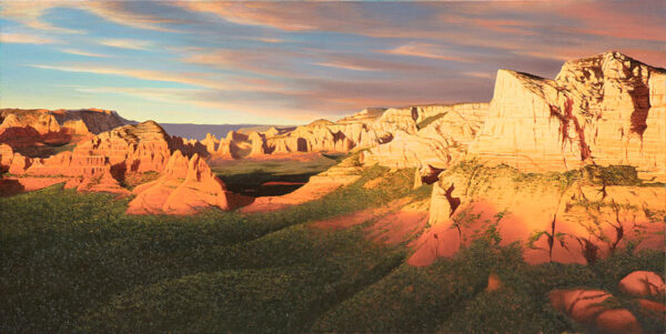 Painting of Sedona Arizona Cliffs