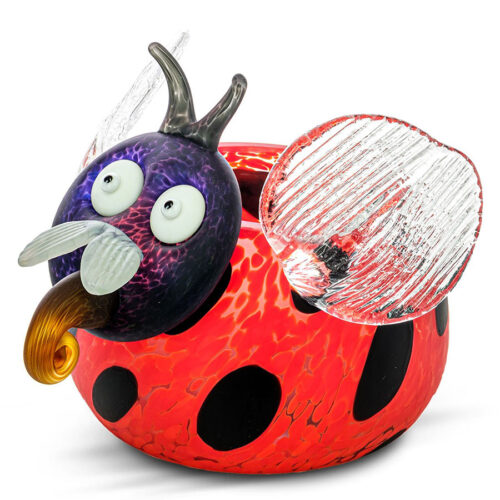 Red Lady Bug Bowl