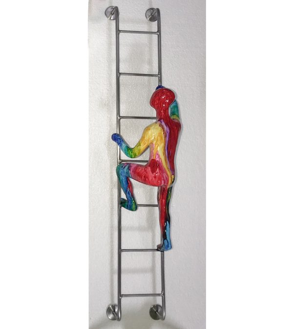 Ladder Climber by Ancizar Marin at Art Leaders Gallery