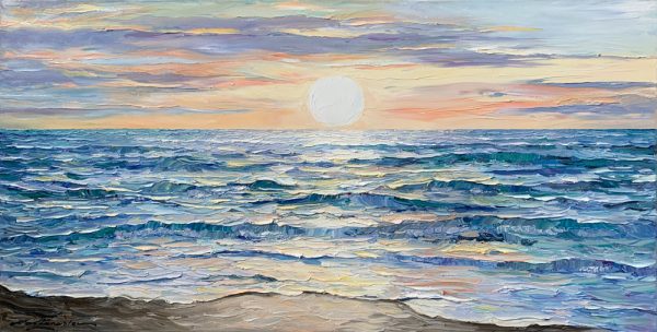 Peaceful Sunset II by Andrii Afanasiev Art Leaders Gallery