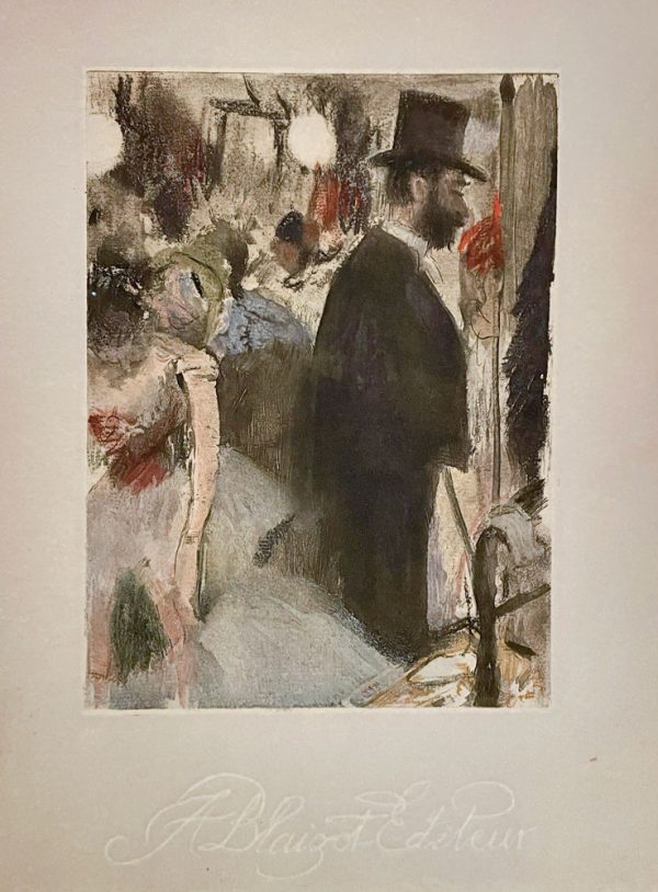 Halevy, Ludovic from La Famille Cardinal by Edgar Degas