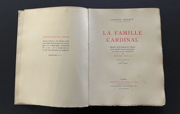 La Famille Cardinal by Edgar Degas at Art Leaders Gallery - Mich