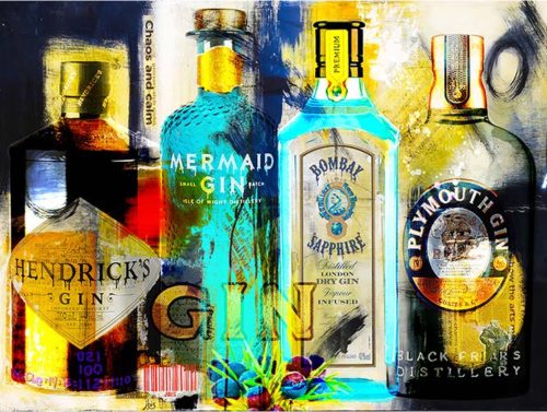 4Gin by The Bisaillon Brothers at Art Leaders Gallery