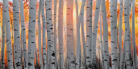 Aspen Sunrise by Alexander Volkov at Art Leaders Gallery