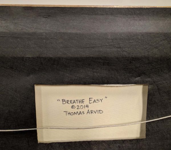 Breathe Easy by Thomas Arvid at Art Leaders Gallery. Red wine art - Laders Napa Valley fine wine