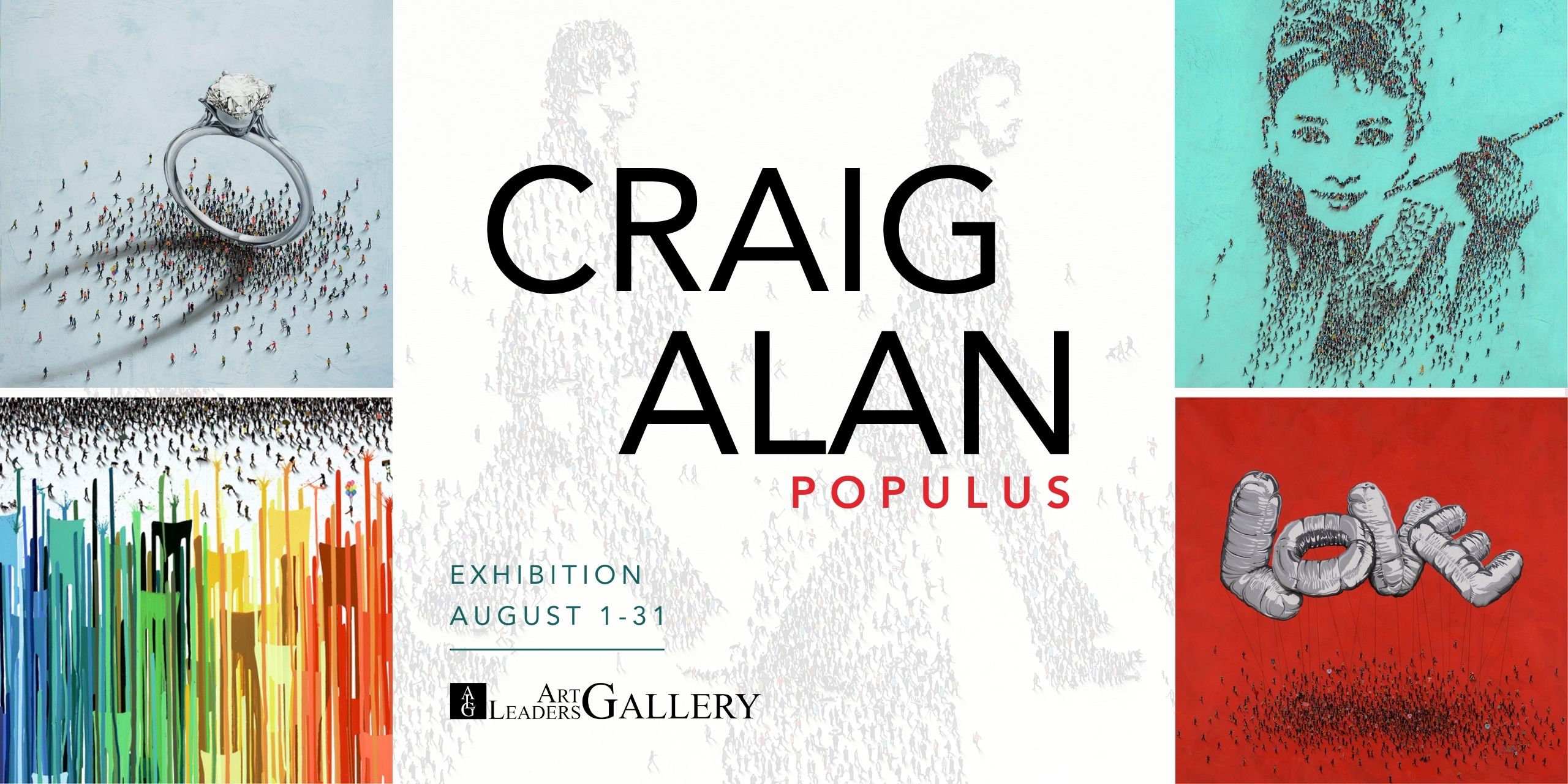 Craig Alan: Populus Exhibition at Art Leaders Gallery August 2023 