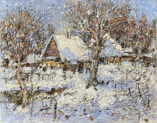 Winter in Ukraine by Yuri Savchenko