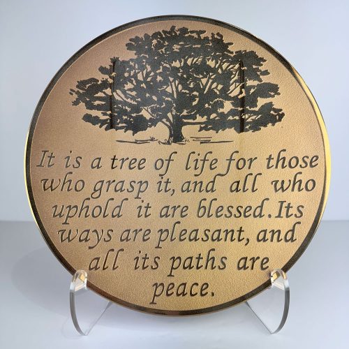 Tree of Life platter by stephen schlanser
