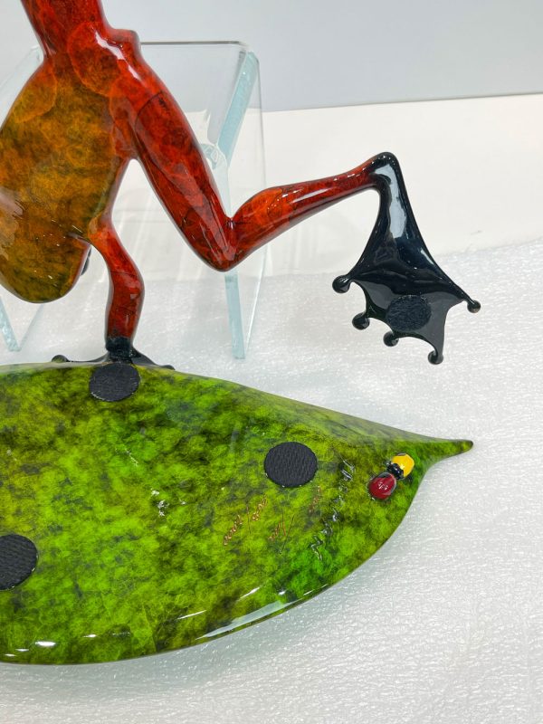 Cliff Hanger by Tim Cotterill Frogman at Art Leaders Gallery